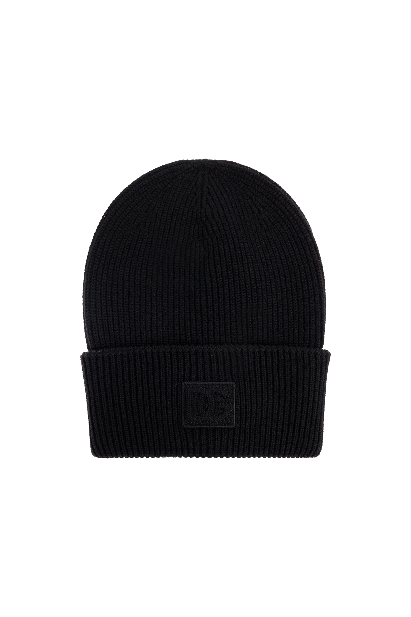帽子 DOLCE&GABBANA beanie Logo cotton beanie in white - Dolce Gabbana | Mytheresa